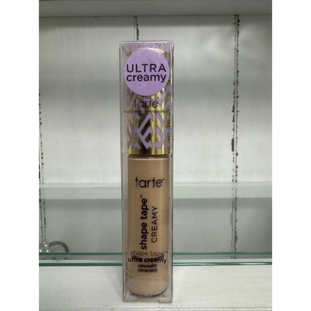 tarte Shape Tape Ultra Creamy Concealer In 34S Medium Sand New In Box